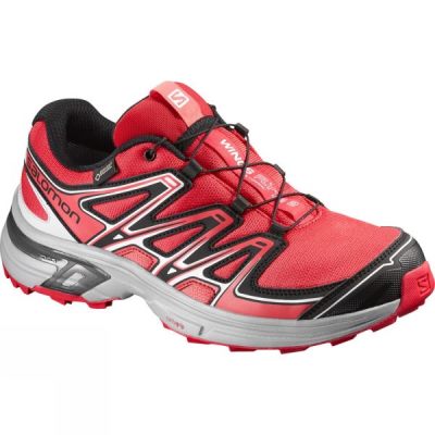 Zapatillas Running Salomon Wings Flyte 2 GTX Mujer Rojas / Negras - Chile EQF152034